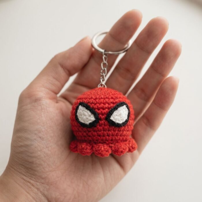Spider-Man Inspired Keychain