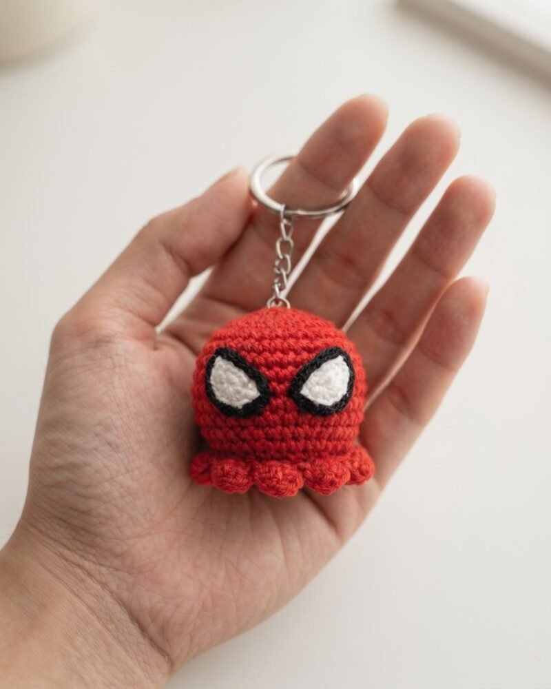 Spider-Man Inspired Keychain