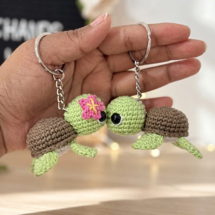 Turtle Duo Keychain