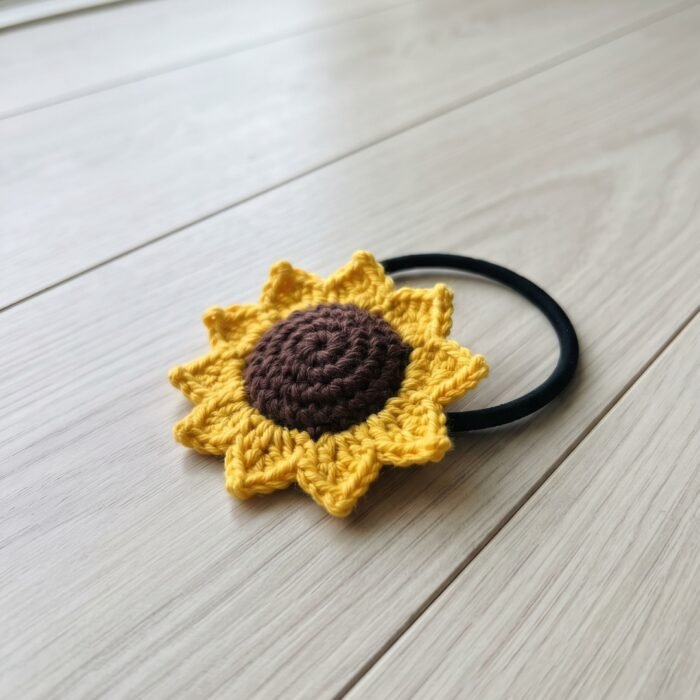 Sunflower Hair Tie