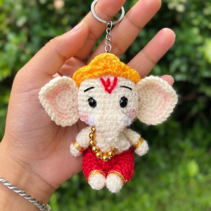 Cute Ganpati Bappa Keychain