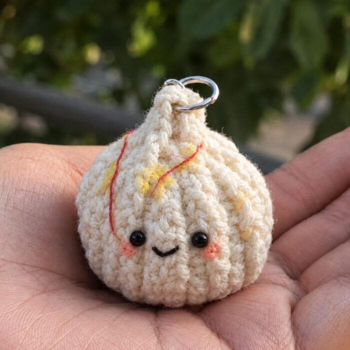 Crochet Modak Keychain